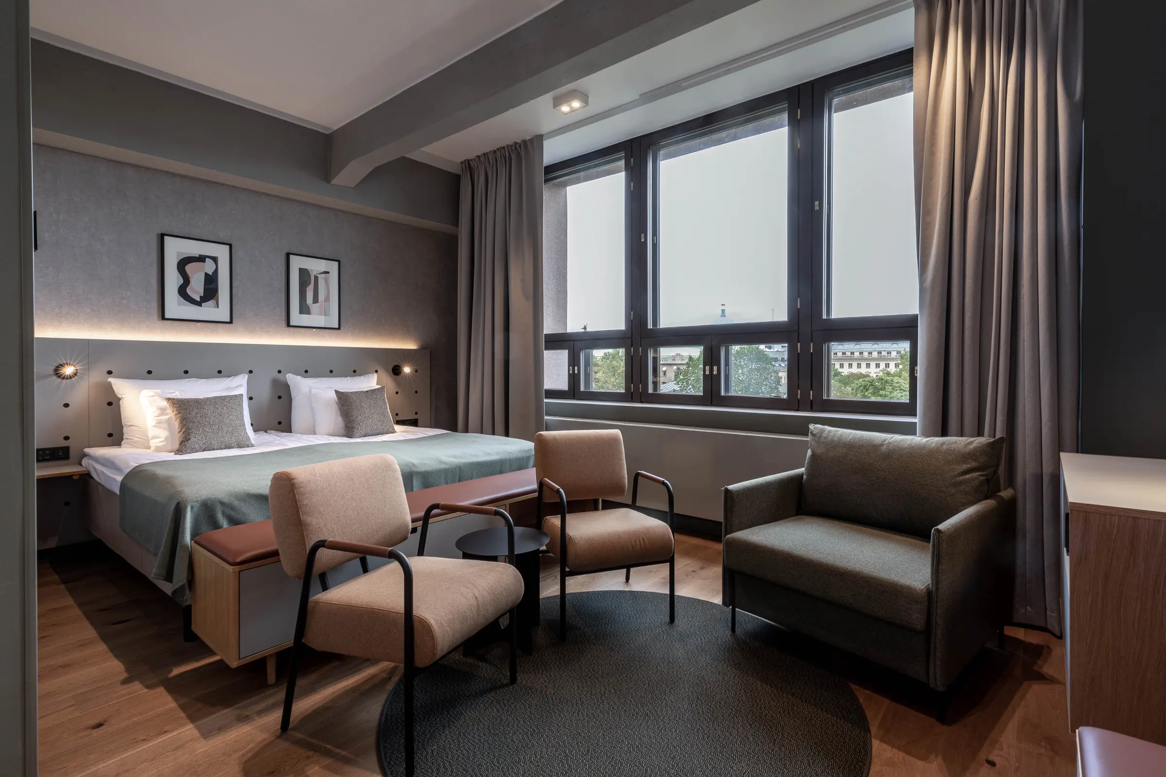 king superior multibed room at scandic helsinki hub