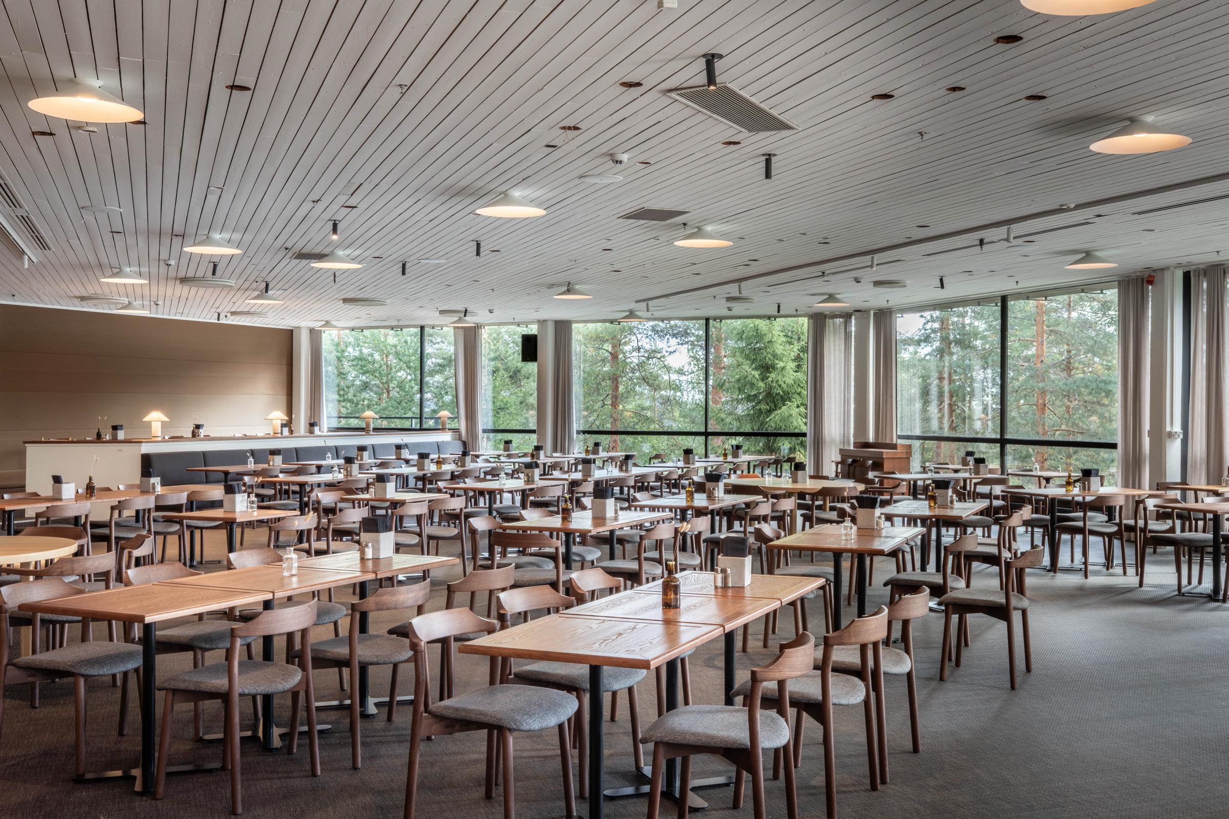 restaurant salitintti at scandic laajavuori in jyvaskyla finland