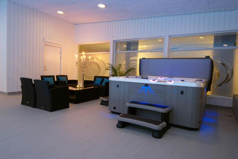 Jacuzzi relax hotel Scandic Gällivare