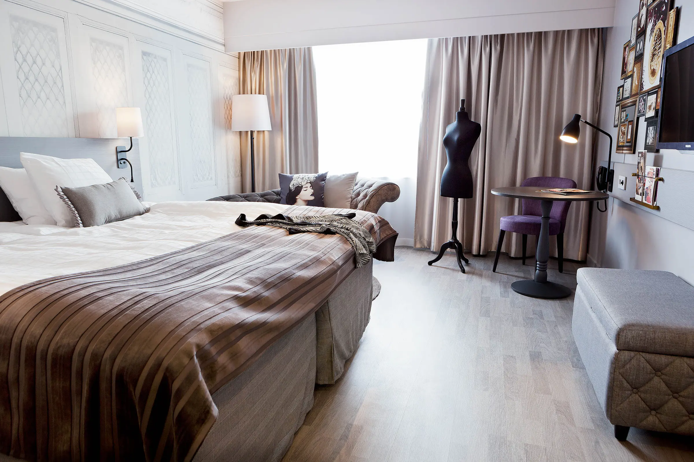 Scandic Rubinen, family room