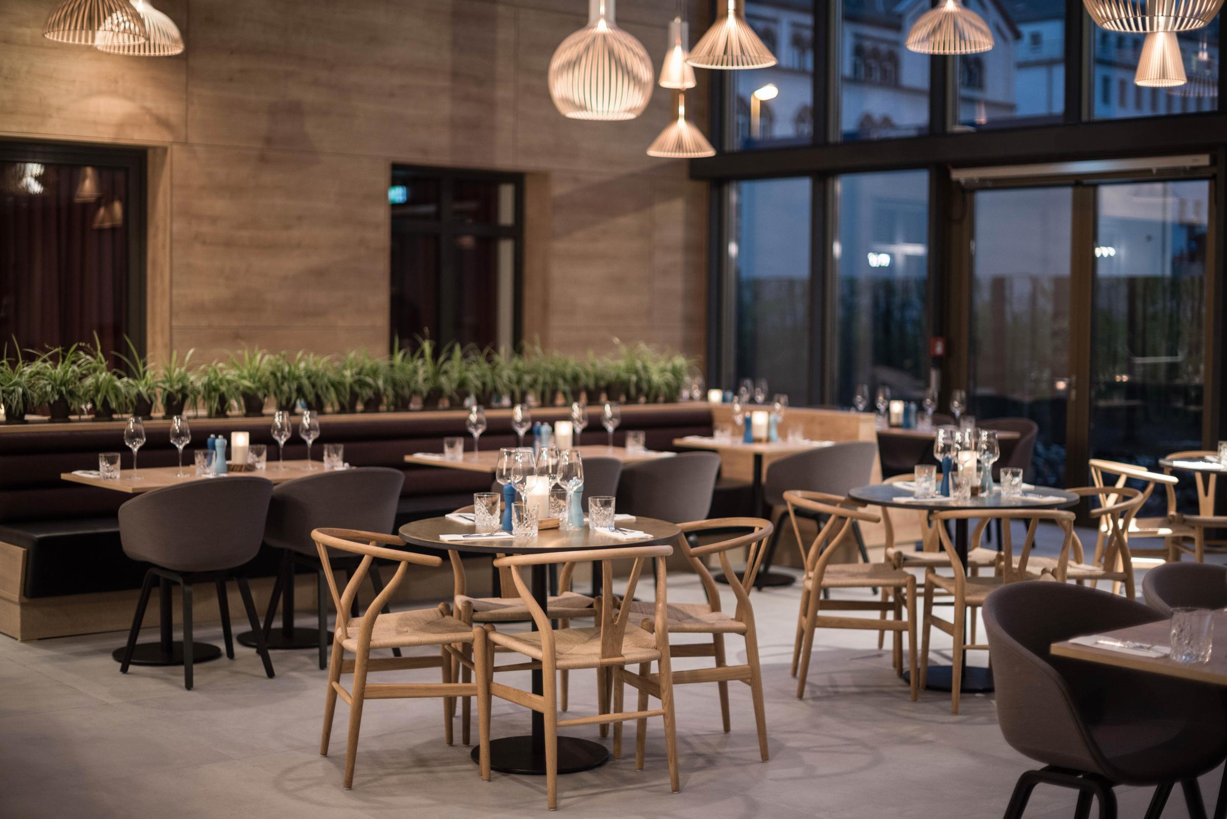 Restaurant of  Scandic Frankfurt Museumsufer