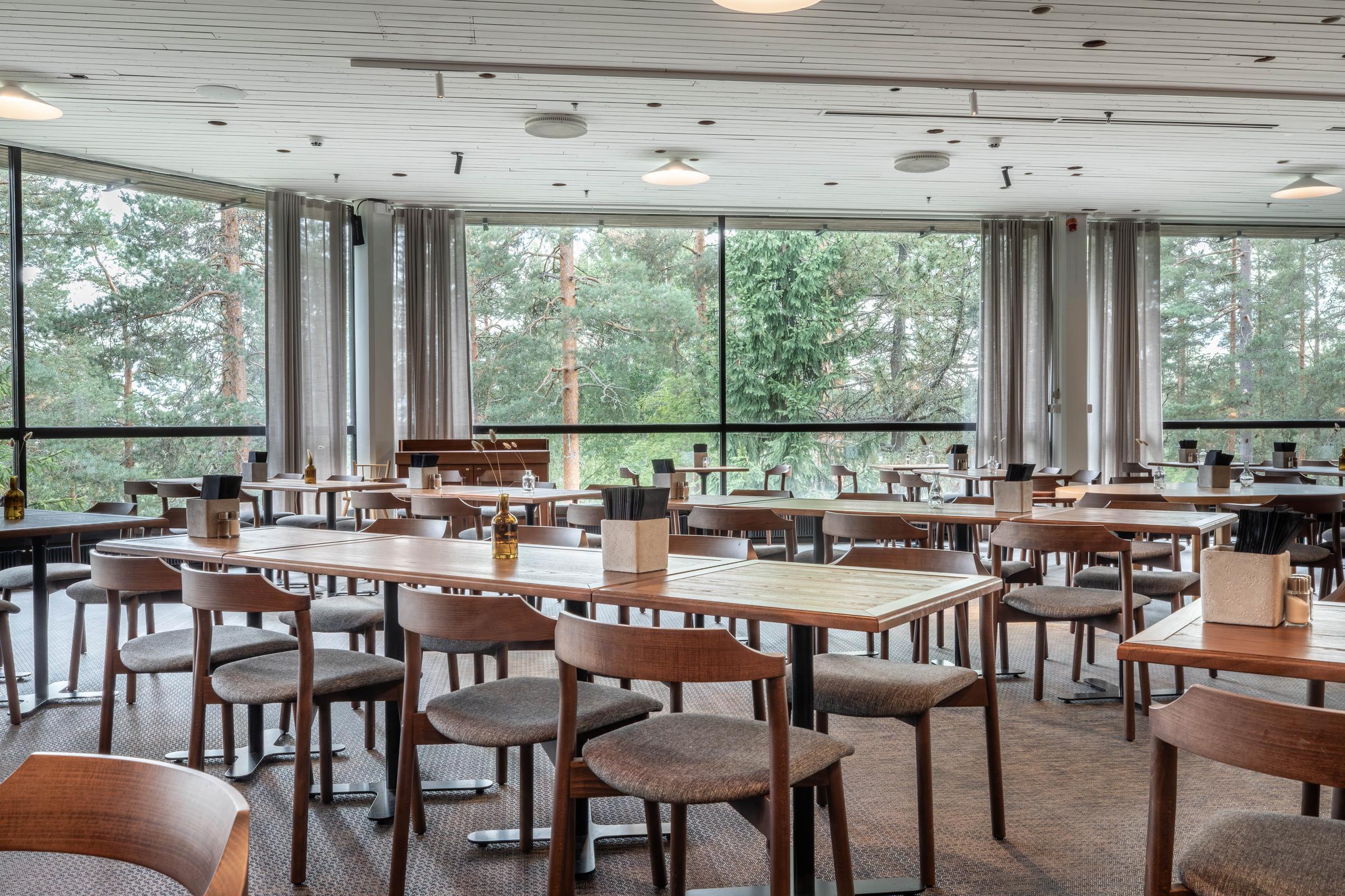 restaurant salitintti at scandic laajavuori in jyvaskyla finland