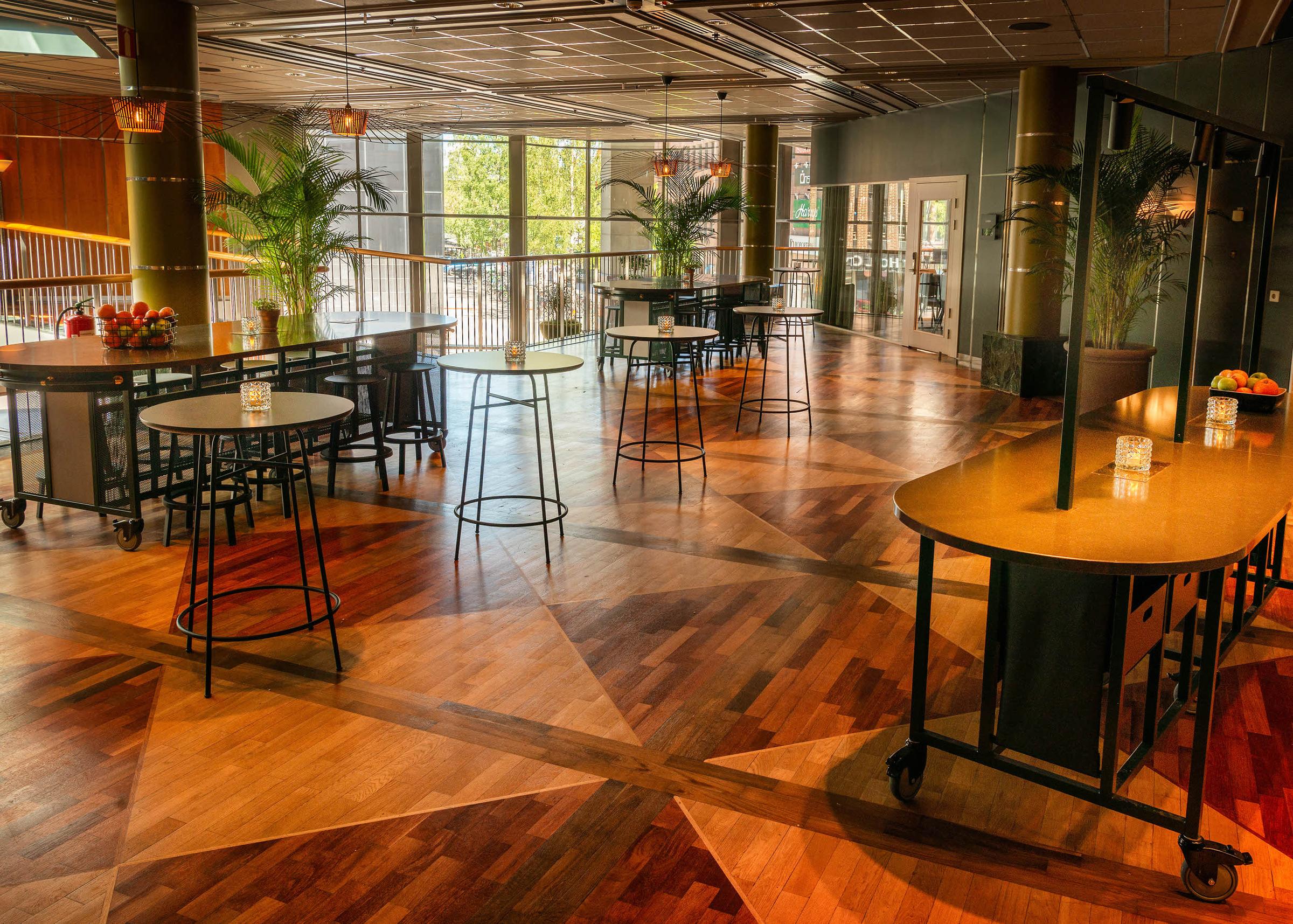 Conference Lobby overview Scandic Plaza Umea