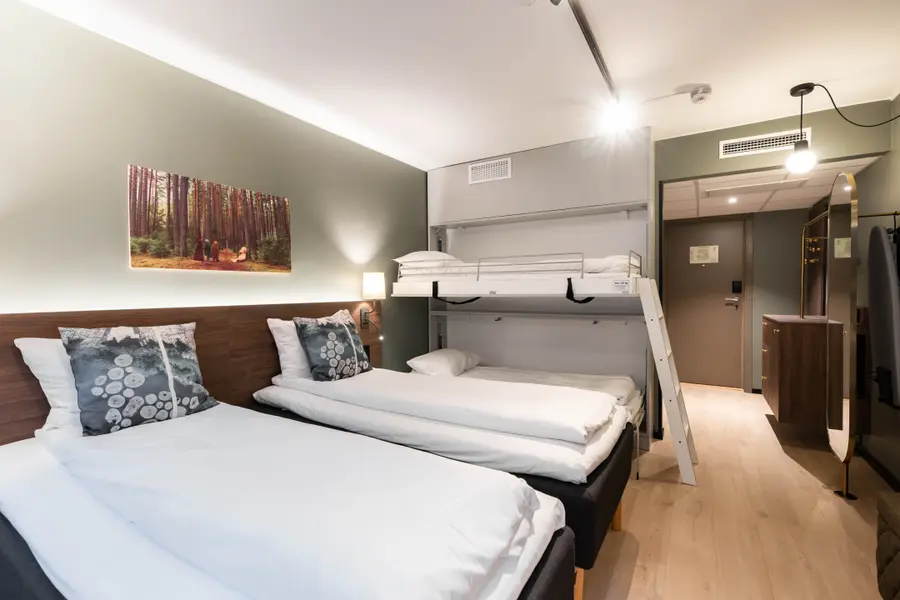 twin room family at scandic hell