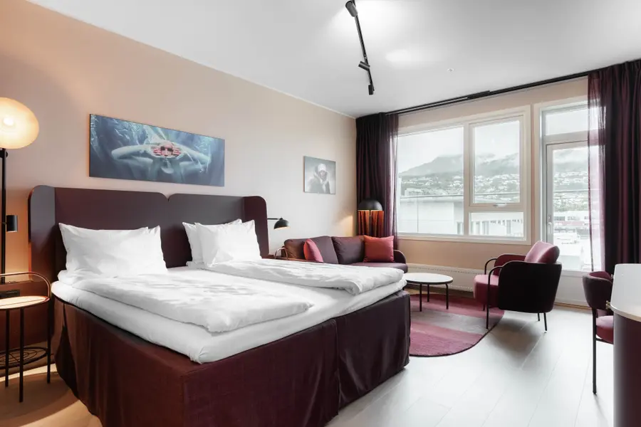 superior room at scandic sunnfjord in forde