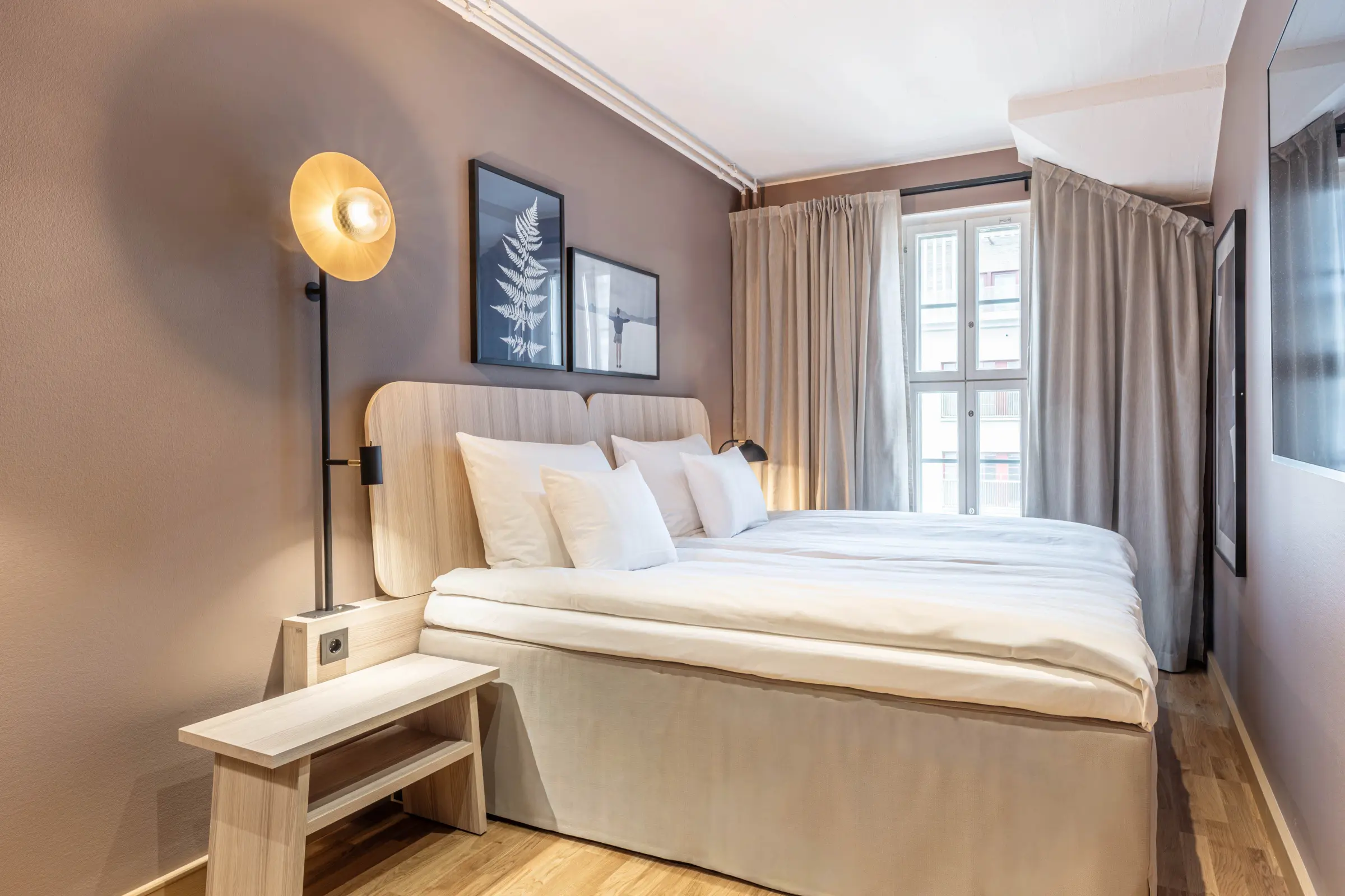 standard room at scandic grand marina