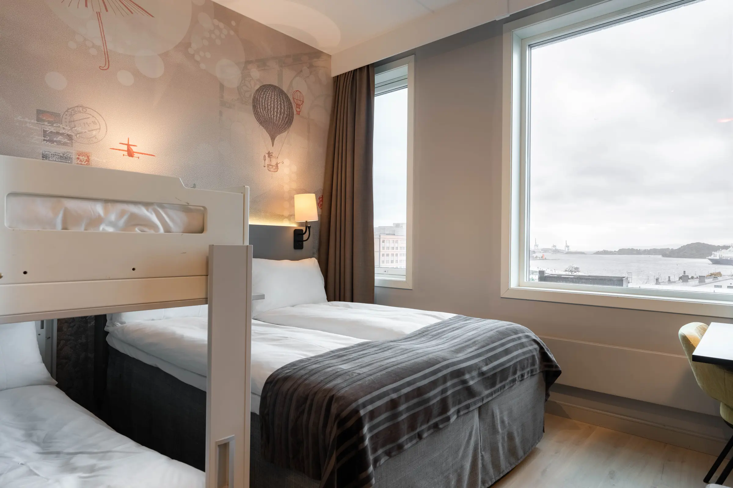 family four room at scandic byporten in oslo norway