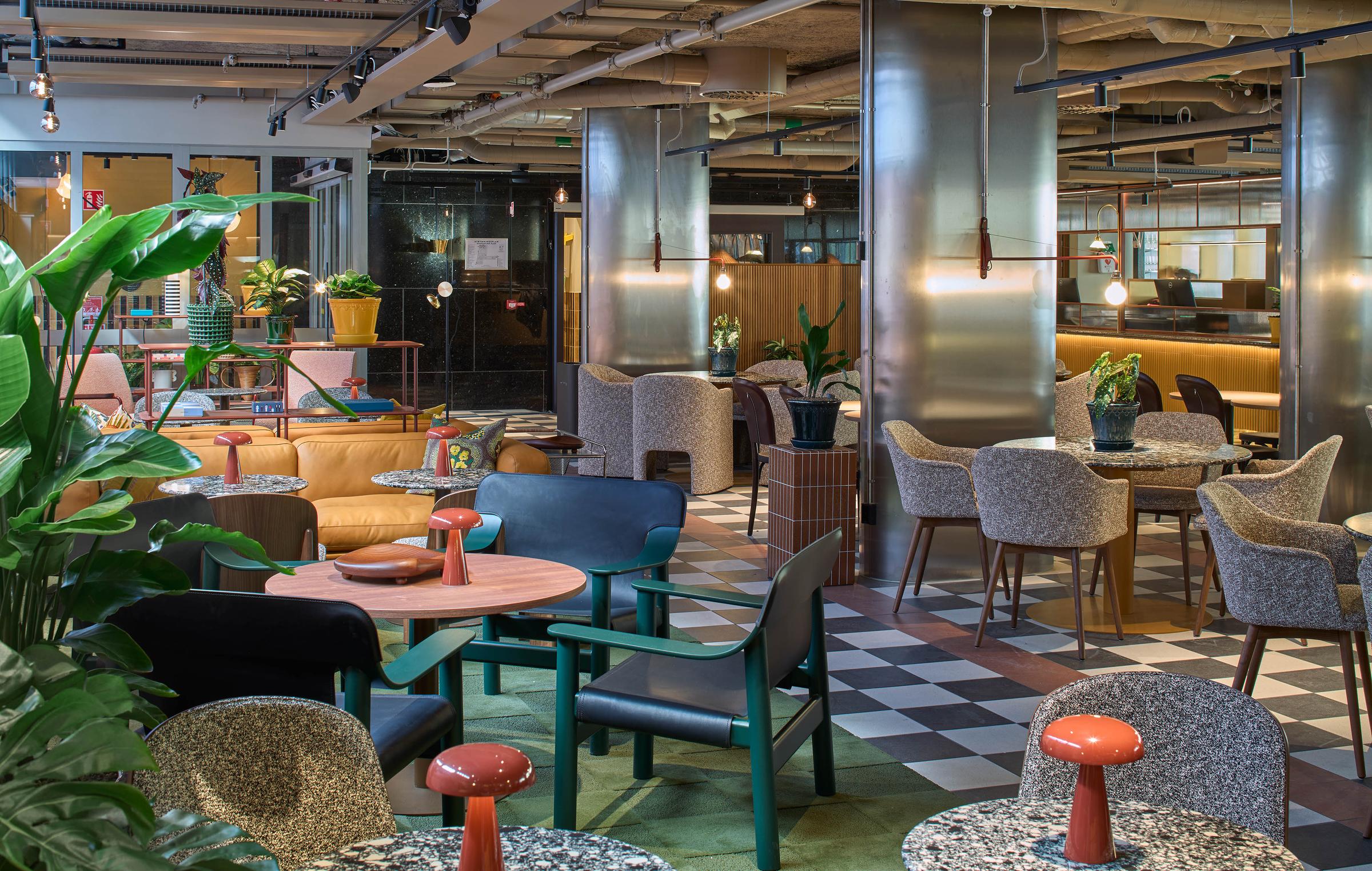 bar and restaurant at scandic wallin in stockholm
