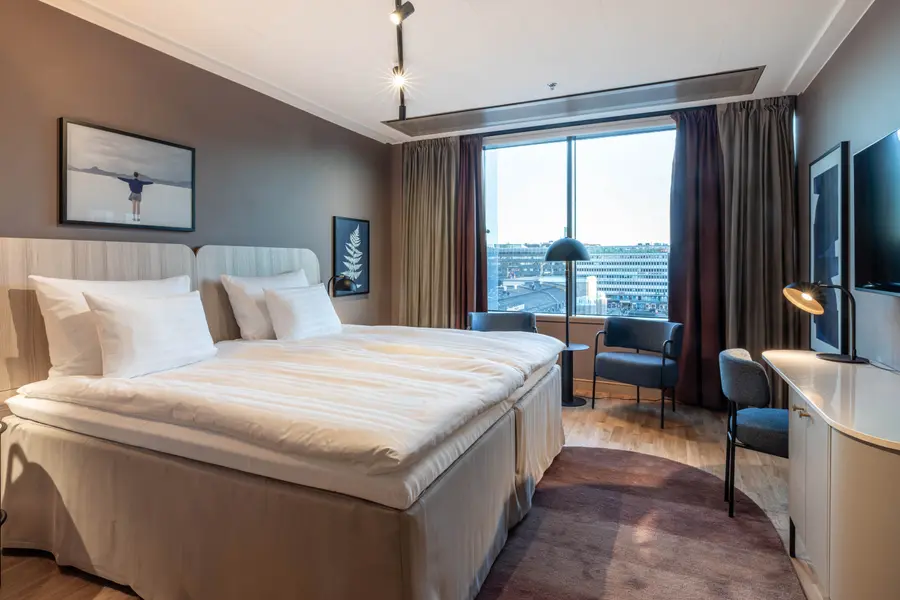 superior plus room at scandic helsinki station