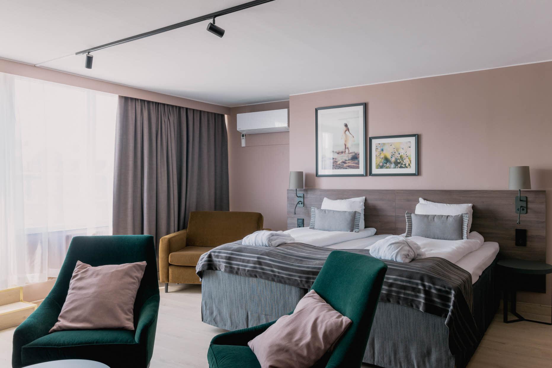 Superior room of Scandic Rubinen in Gothenburg
