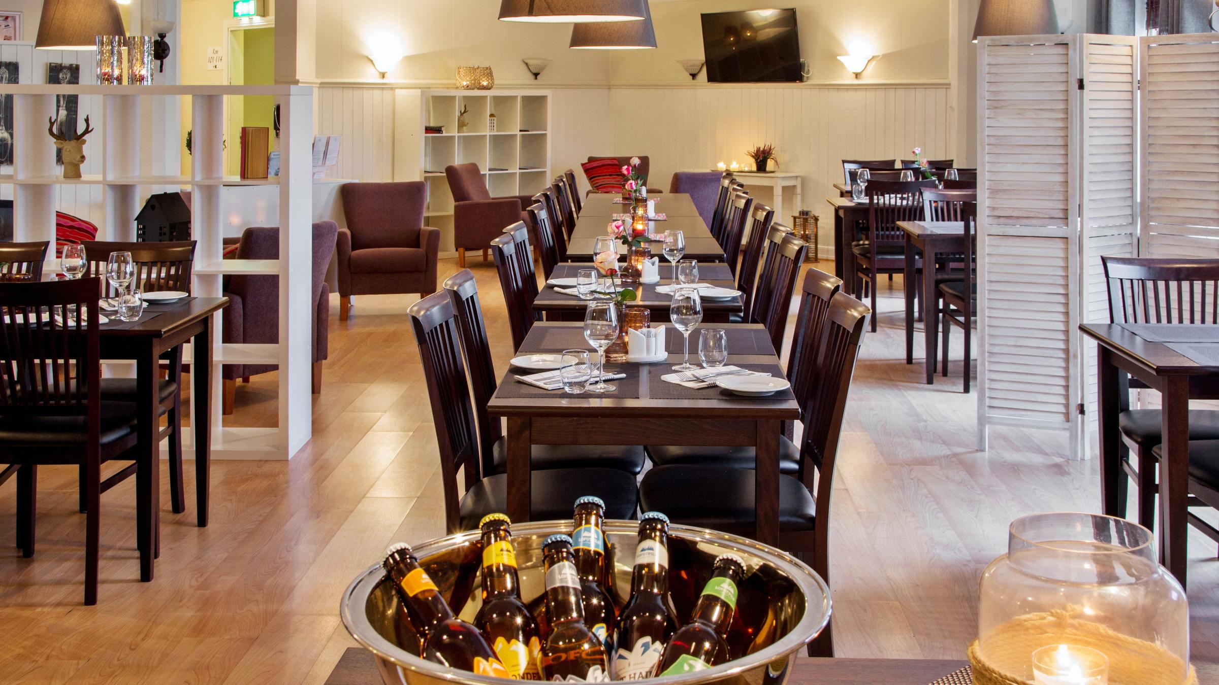 Restaurant overview Scandic Leknes Lofoten