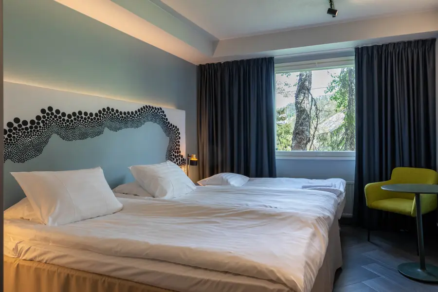standard family three room at scandic rukahovi in rukatunturi finland