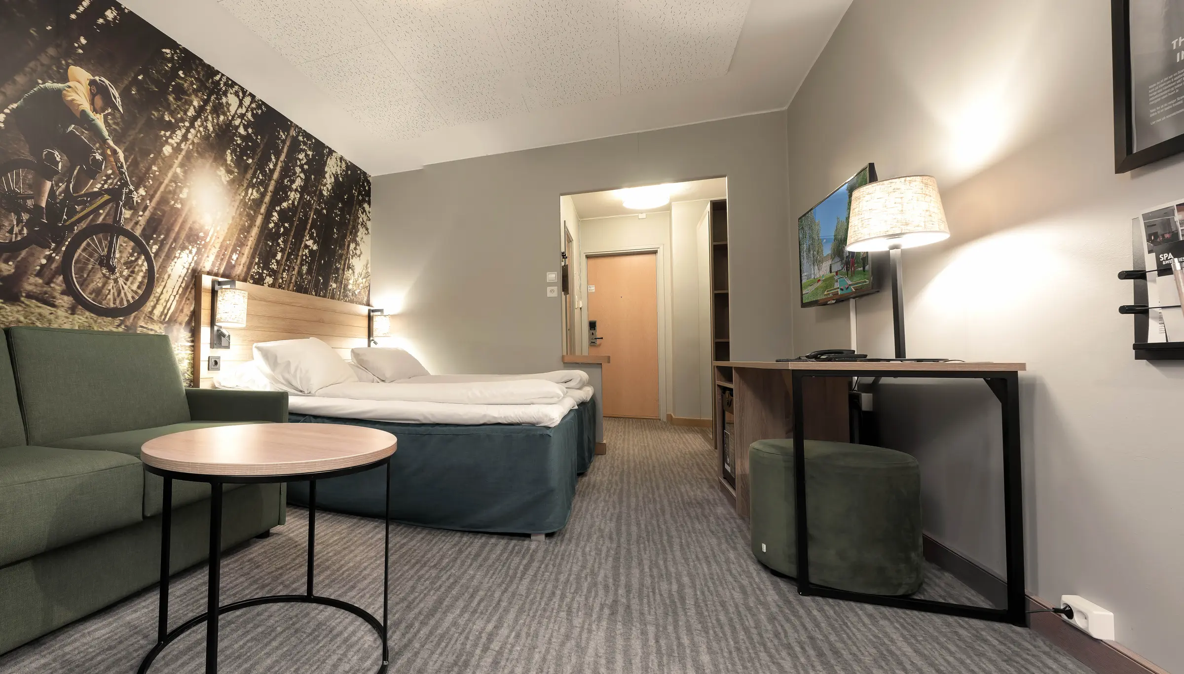 hotel room standard family four at scandic lillehammer in lillehammer