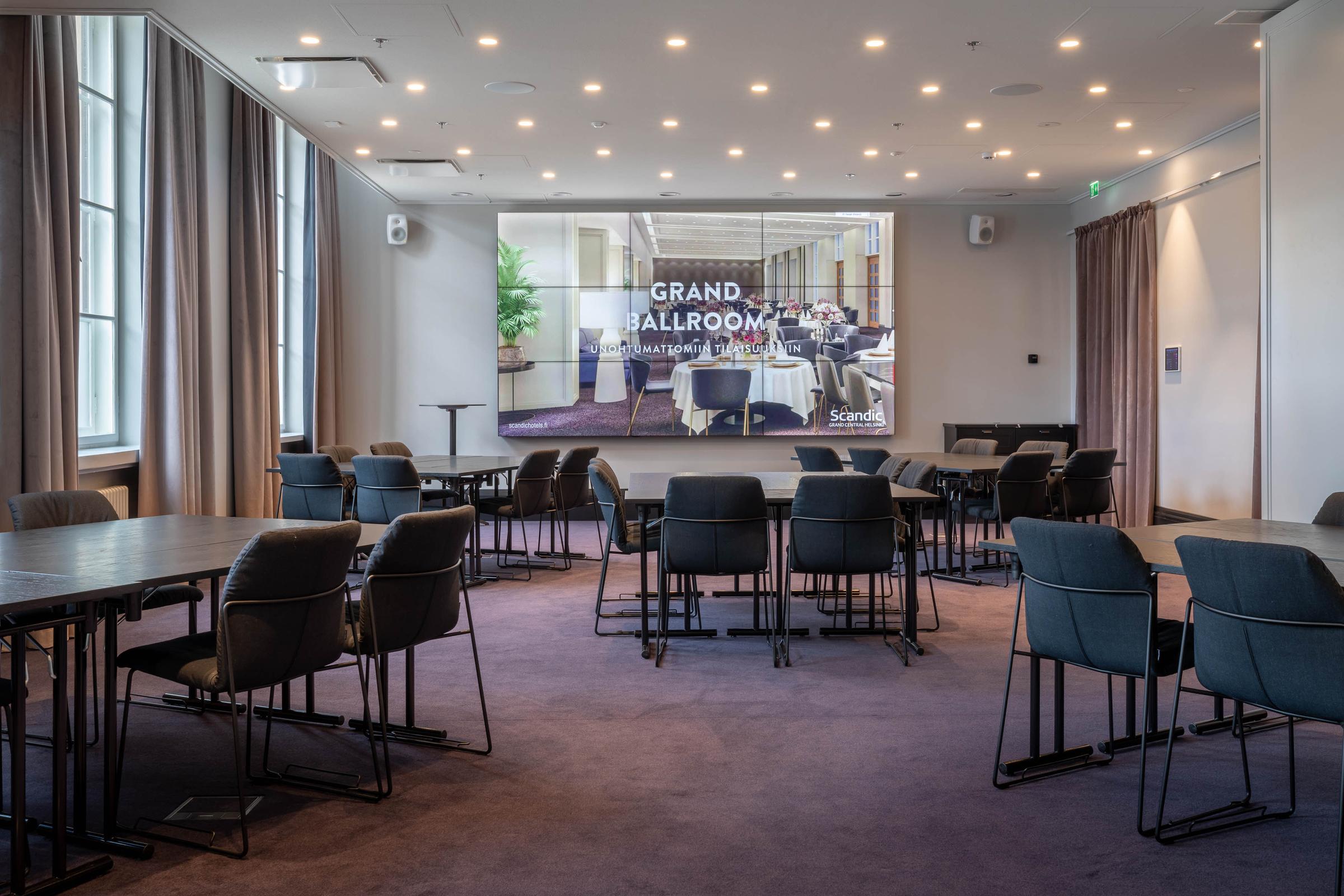Kokoustila Scandic Grand Central Helsinki