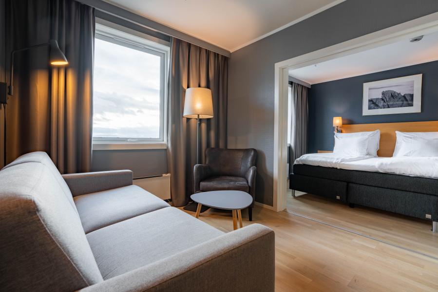 Junior suite at Scandic Vadso