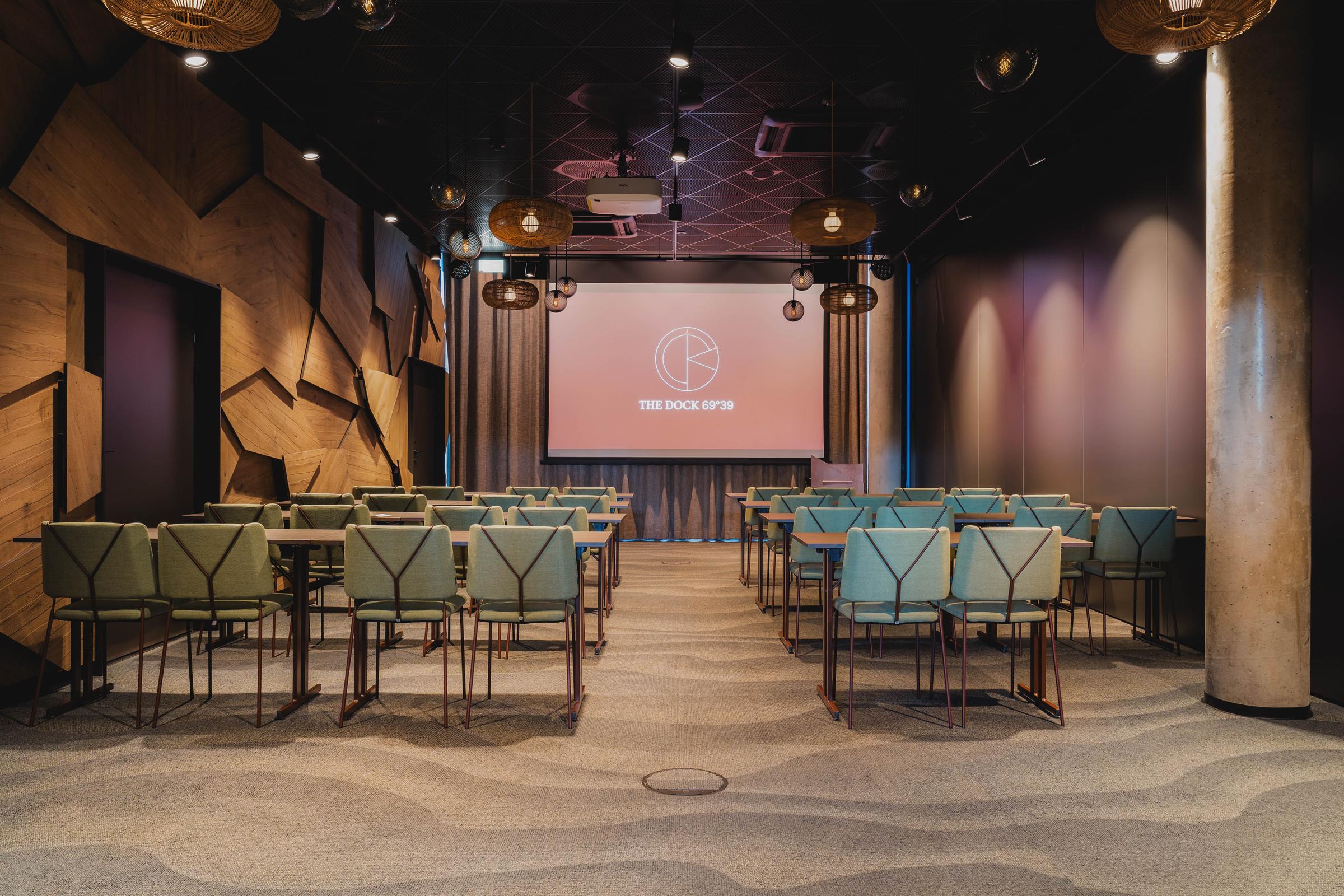 meeting room dockyard hall 1 classroom seating at the dock 69 39 by scandic in tromso norway