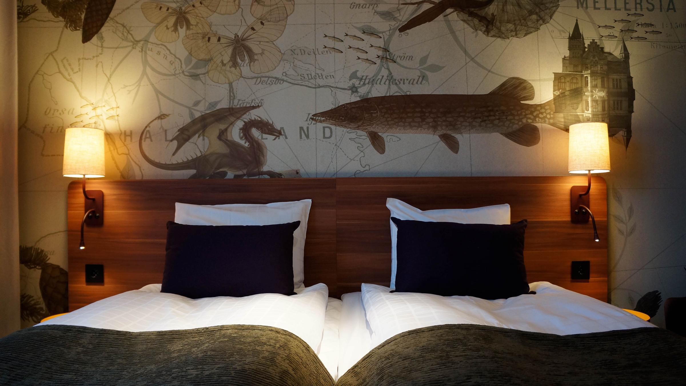 Scandic sundsvall nord, Standard room, family room, superior room