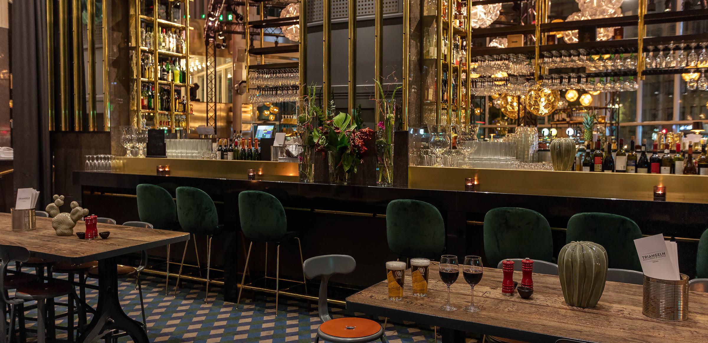 Restaurant lounge bar Scandic Triangeln Malmo