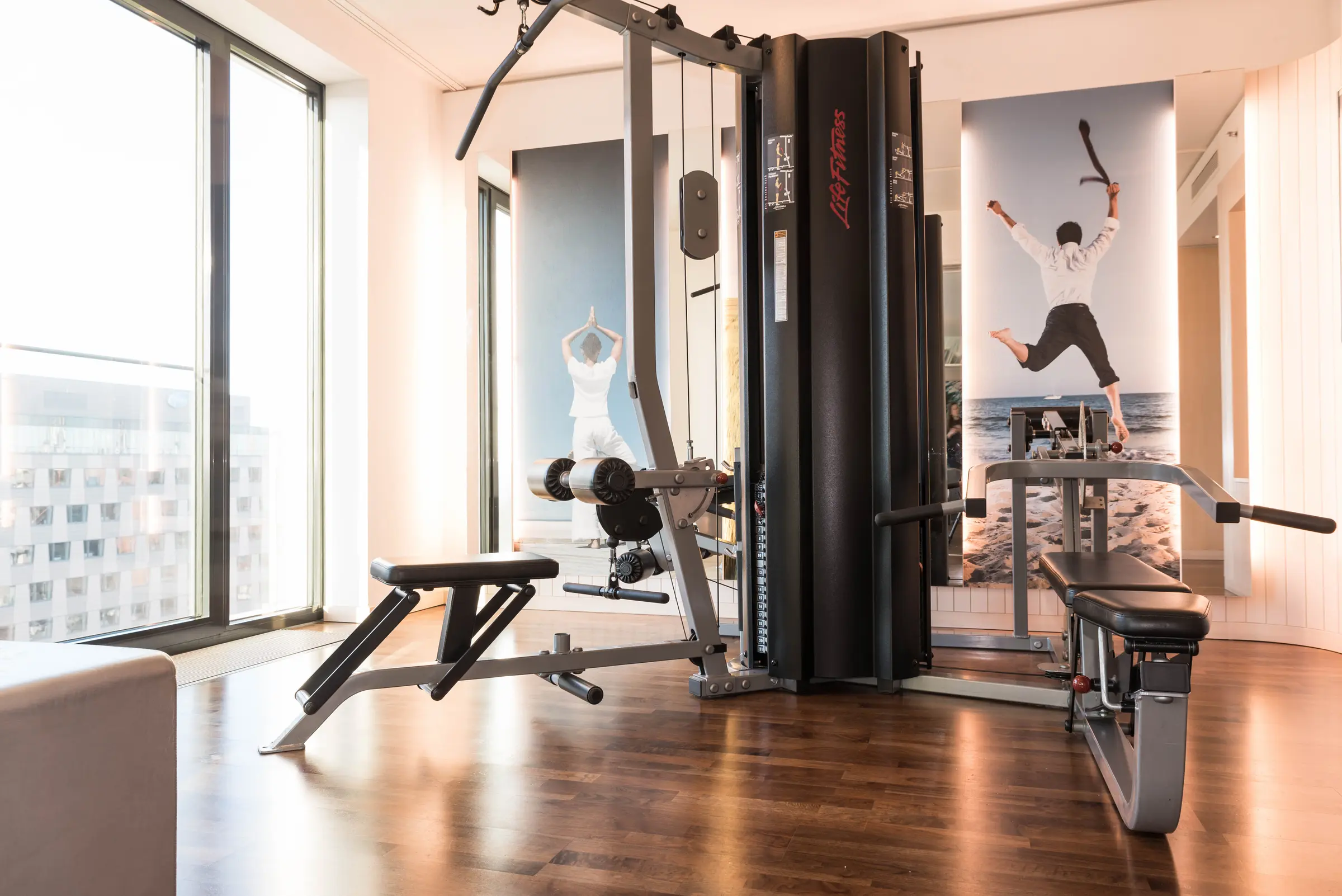 Gym of Scandic Berlin Potsdamer Platz hotel