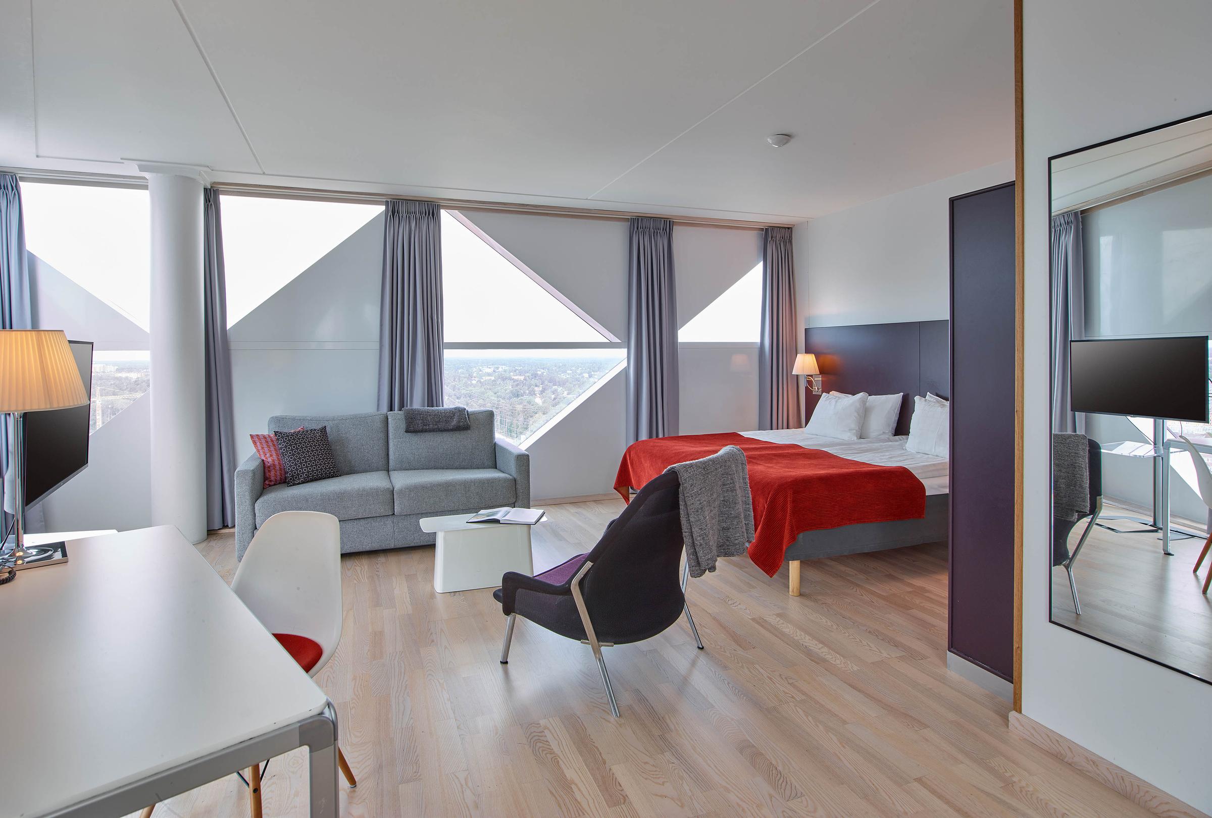 family room at scandic victoria tower in stockholm