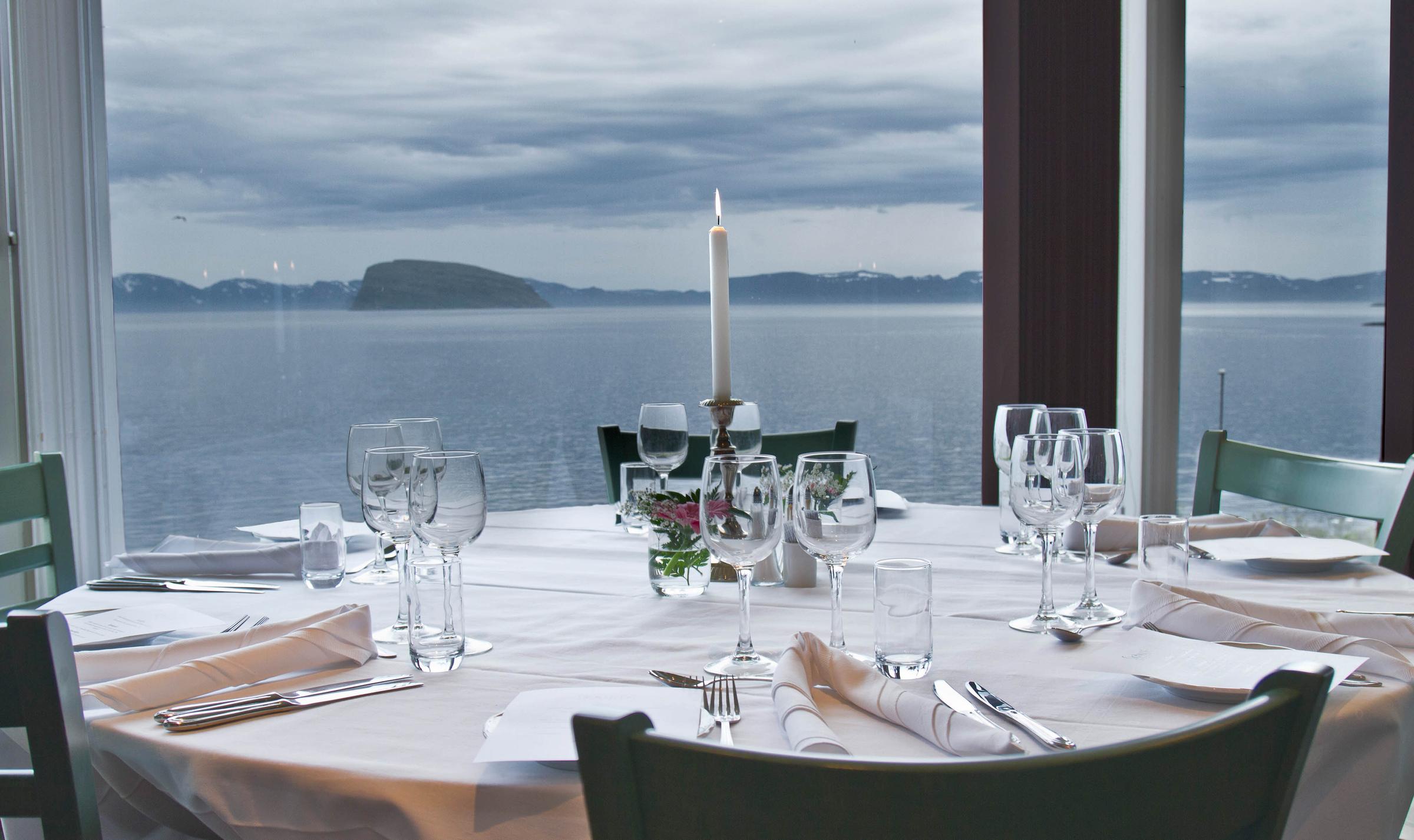 Scandic Hammerfest, Hammerfest, North Norway, restaurant, view