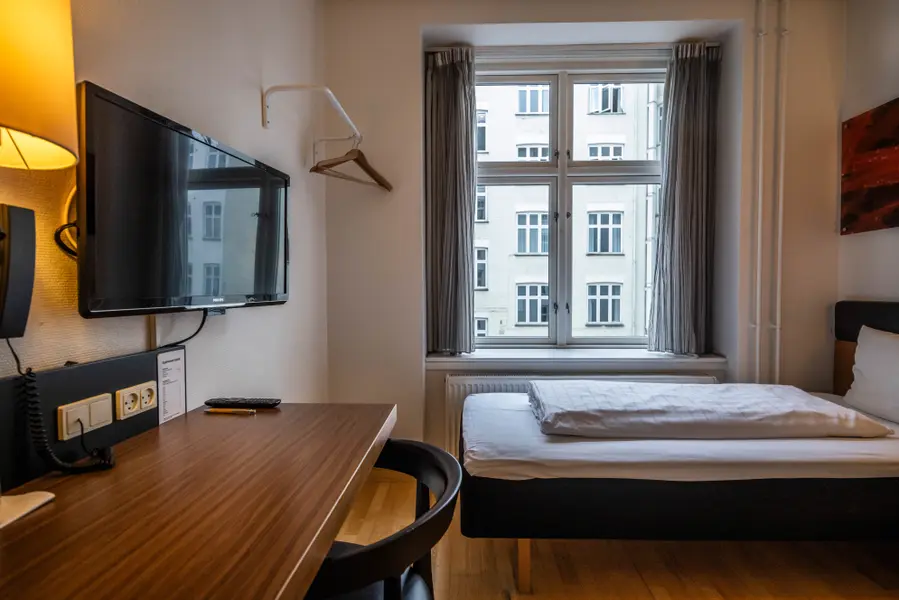 economy room at scandic webers in copenhagen