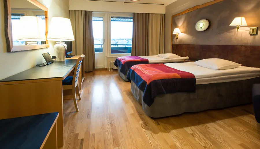 standard balcony room scandic pohjanhovi rovaniemi