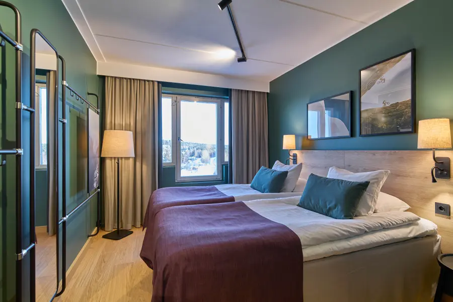 standard room at scandic lugnet falun