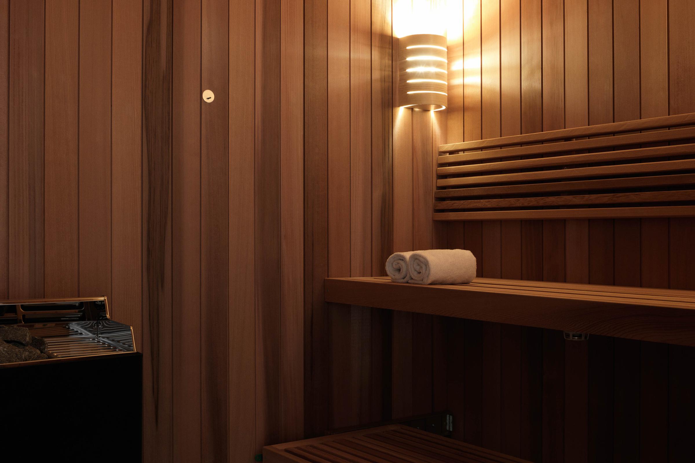 Relax area, sauna