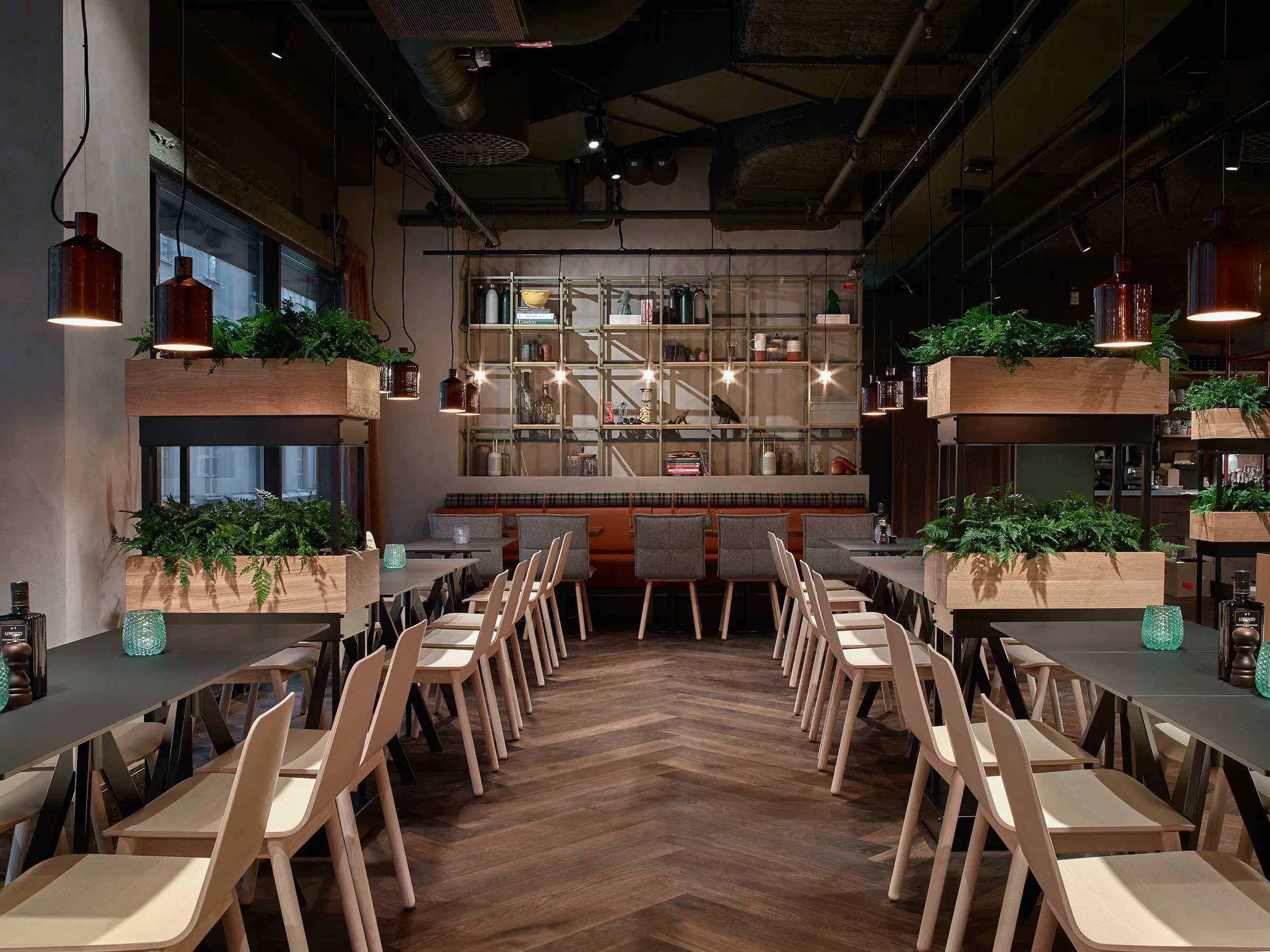 Restaurant tables Downtown Camper by Scandic in Stockholm