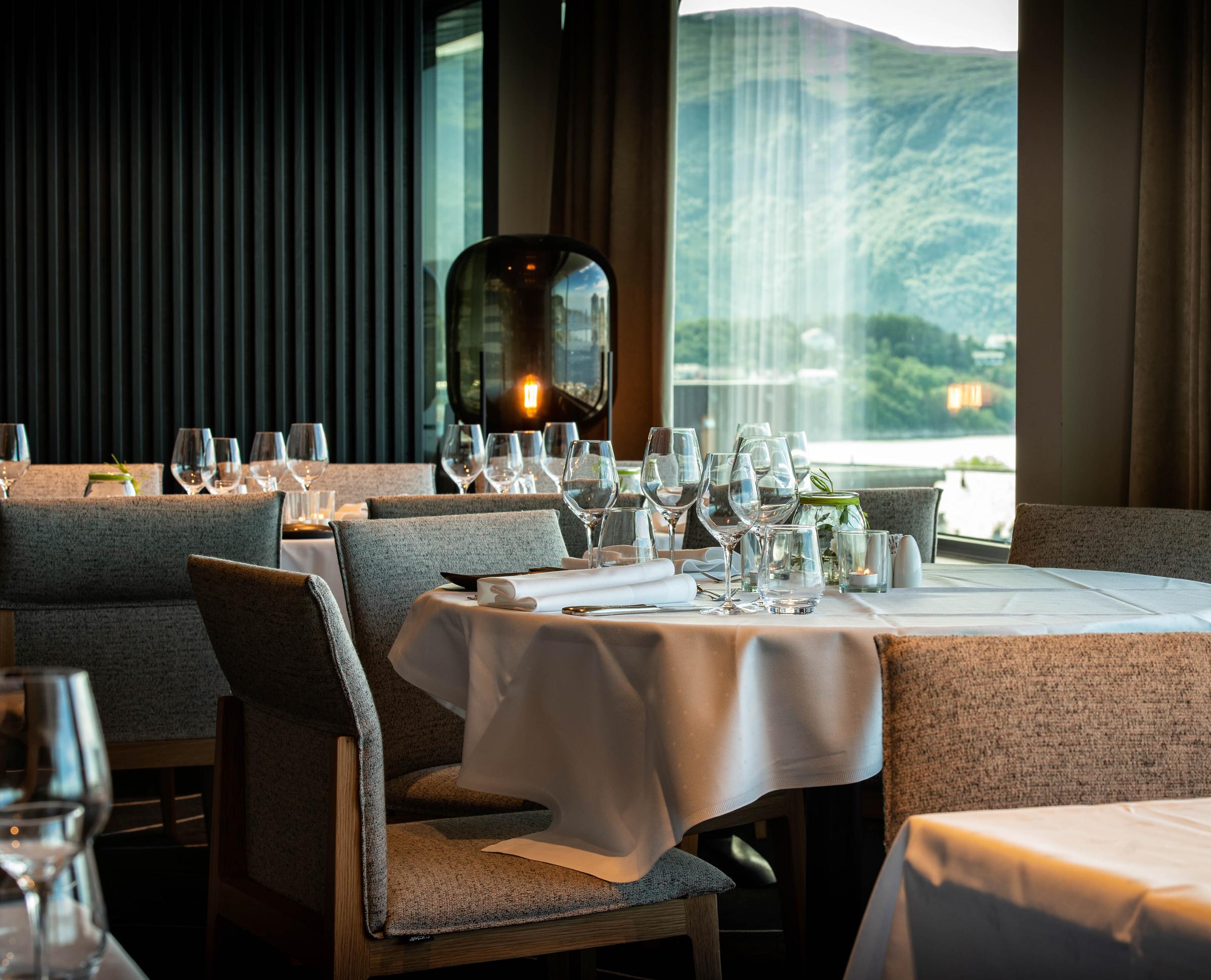 restaurant at scandic parken in alesund