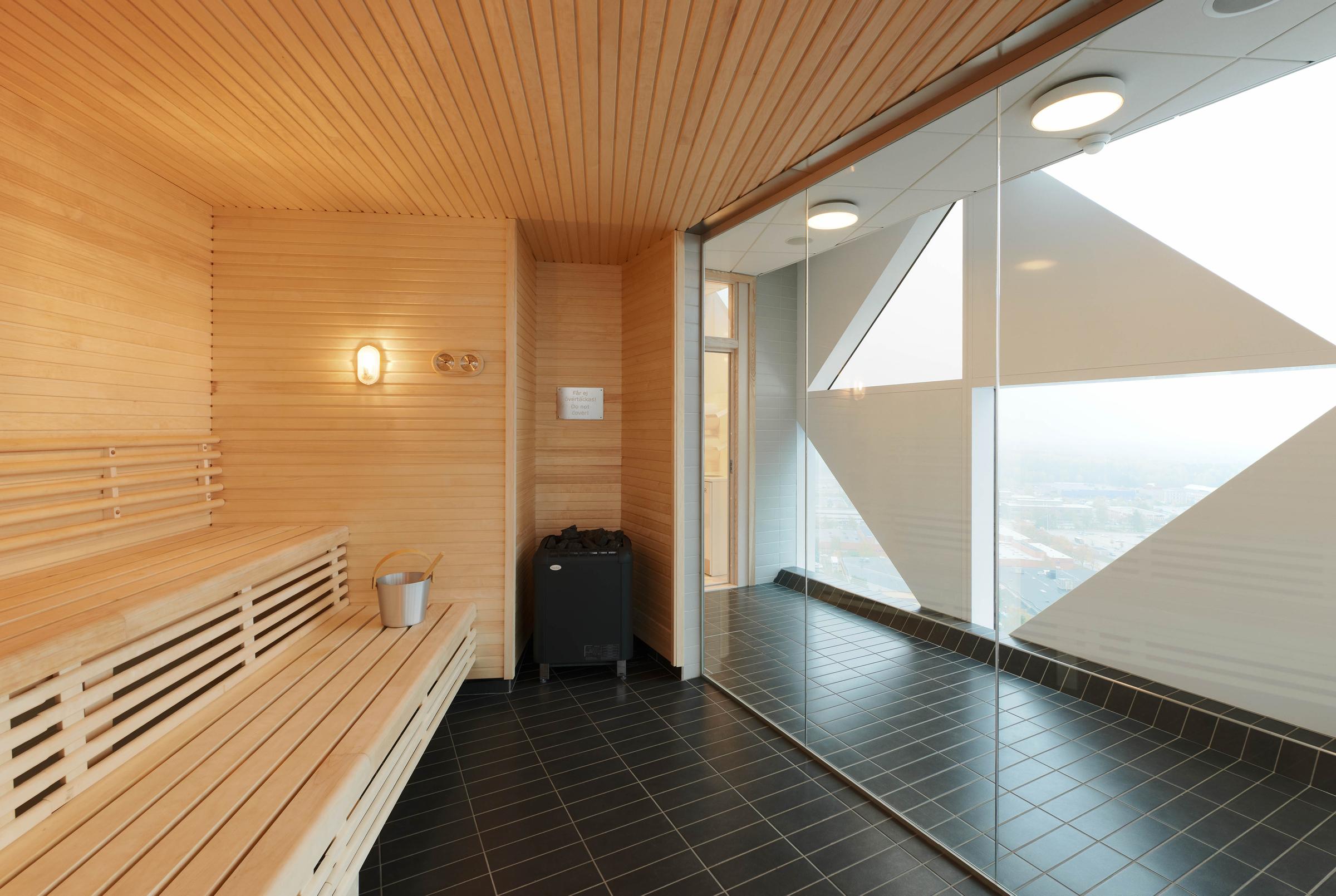 Sauna hotel Scandic Victoria Tower