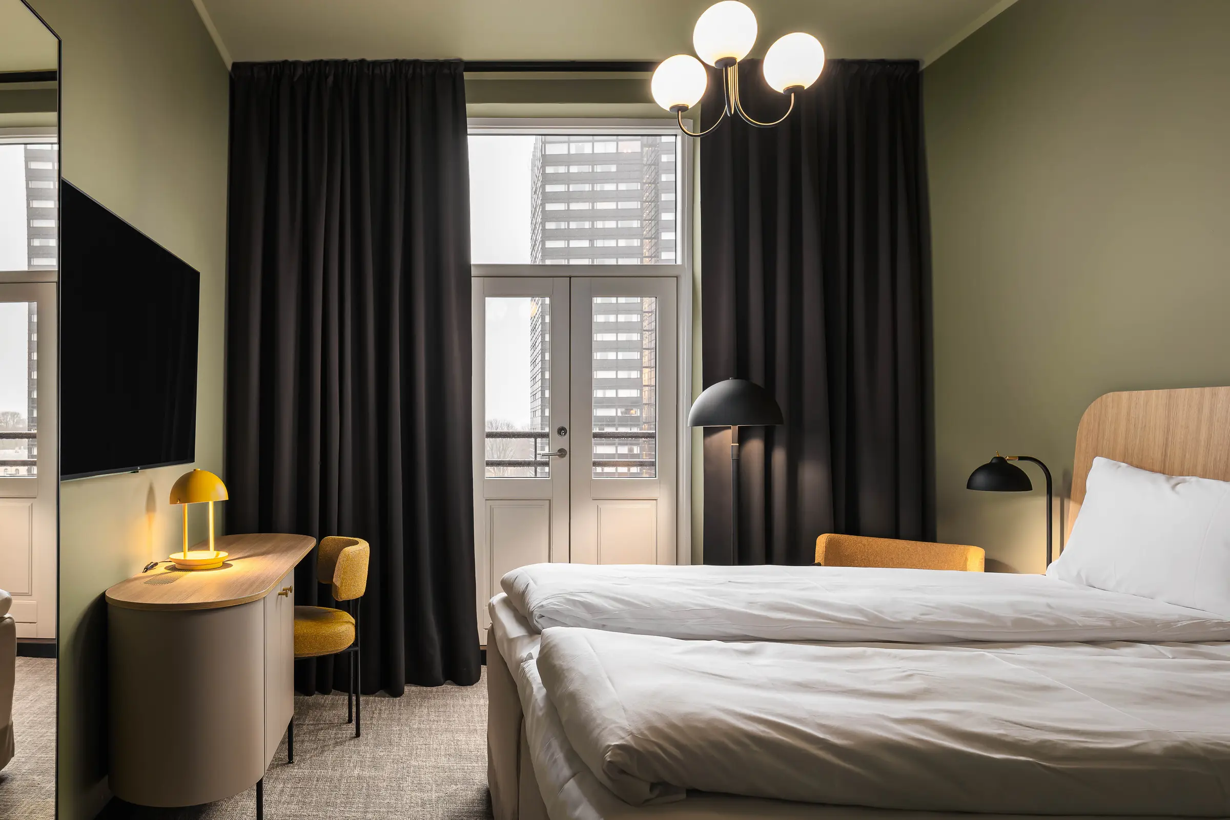 Standardzimmer im Scandic Holberg
