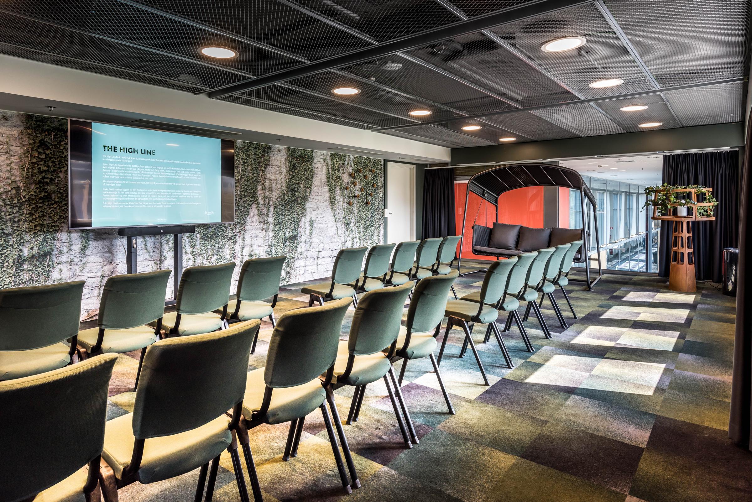 Meeting Room High Line in Theatre Style Scandic Infra City