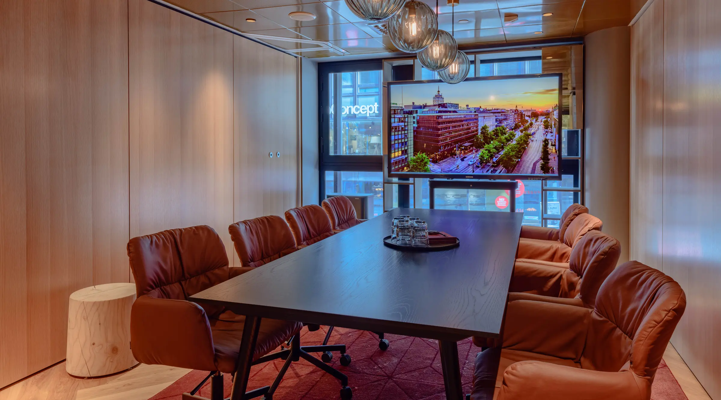 meeting room kuustee boardroom style