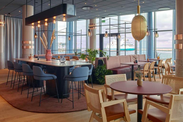 Restaurant at hotel Scandic Oceanhamnen
