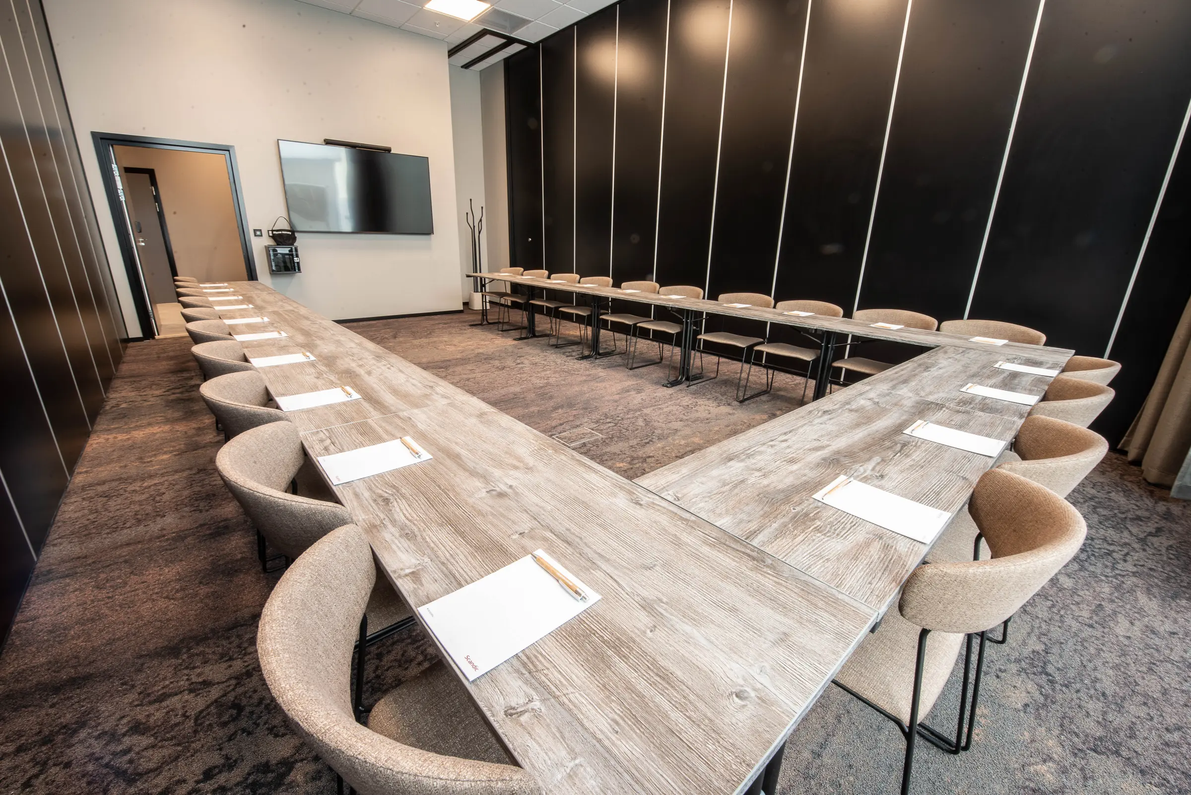 meeting room at scandic sortland