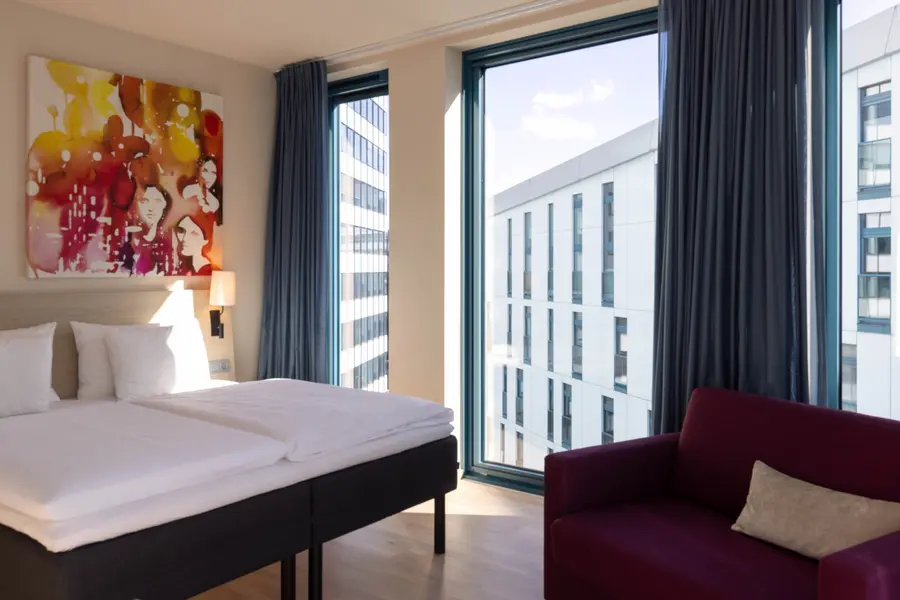 Junior Suite at Scandic Hamburg Emporio