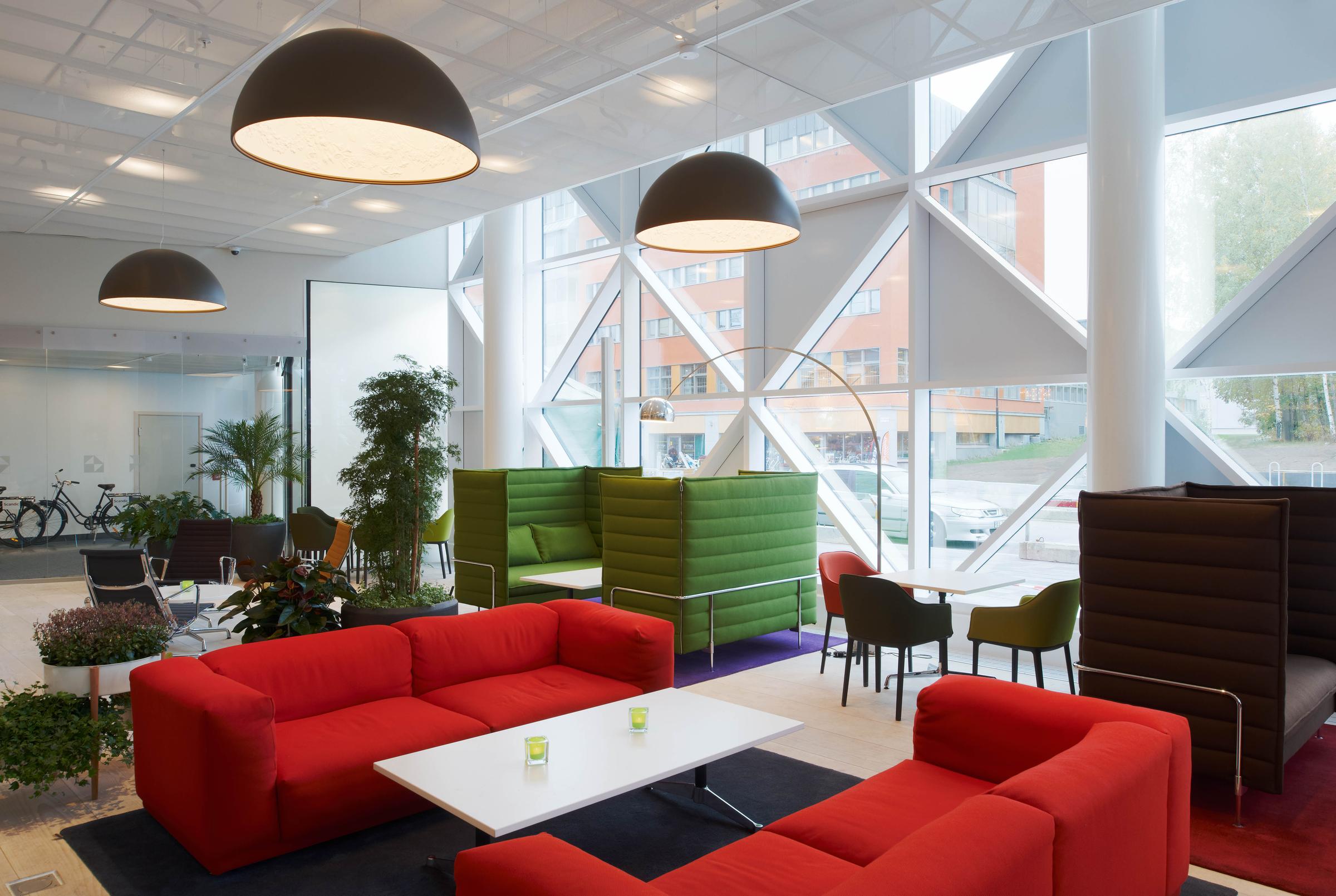 Scandic Victoria Tower, lobby