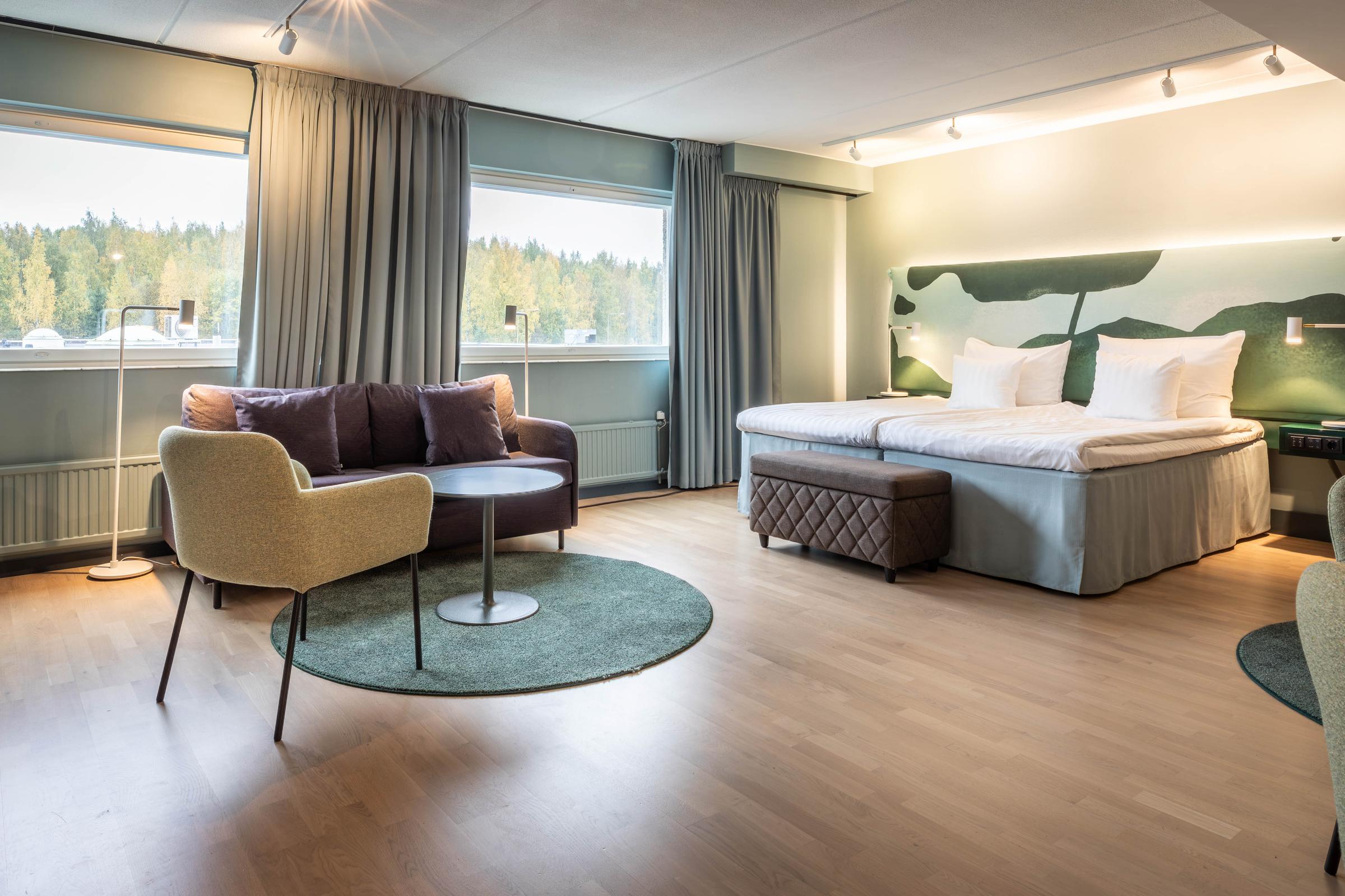 superior room at scandic eden nokia