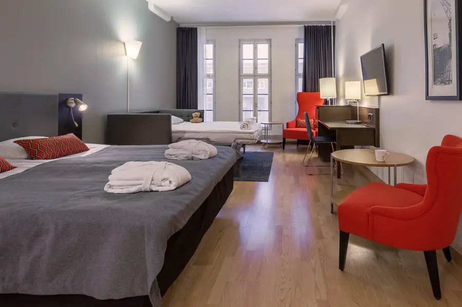 Superior room of Scandic Grand Marina in Helsinki