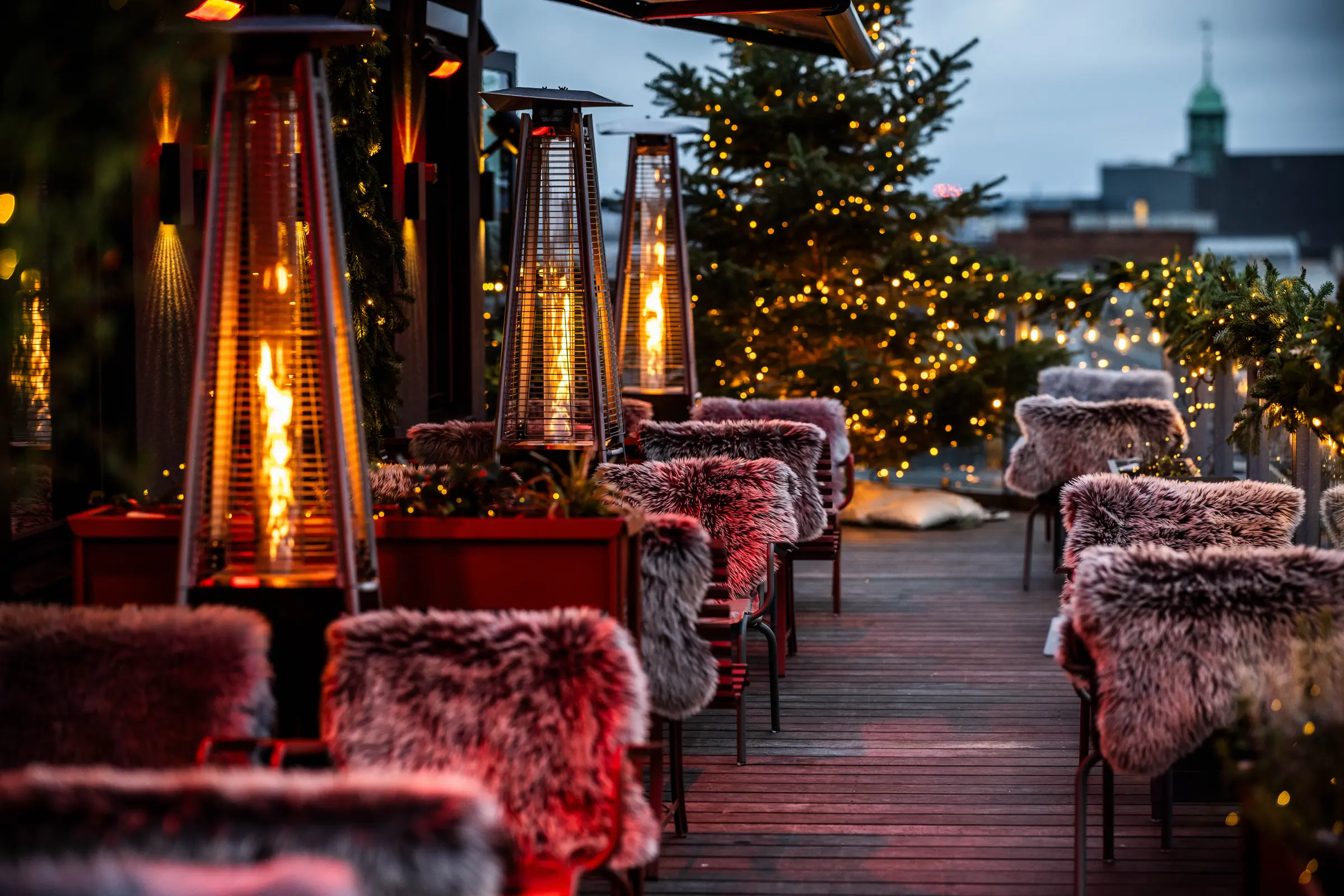 rooftop bar at scandic norreport
