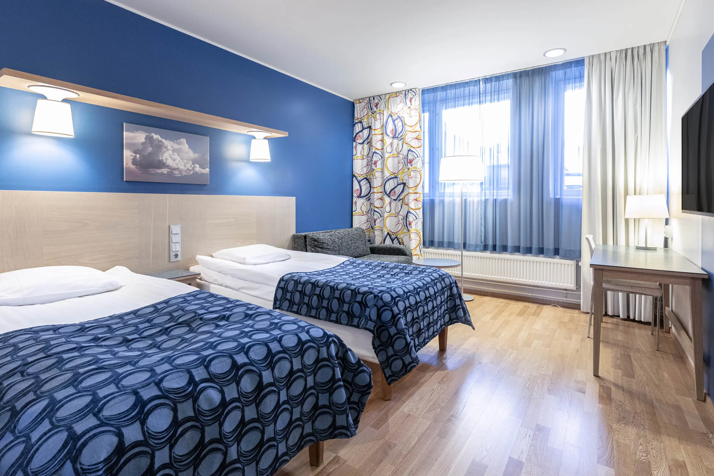 room standard family three at scandic kallio in finland