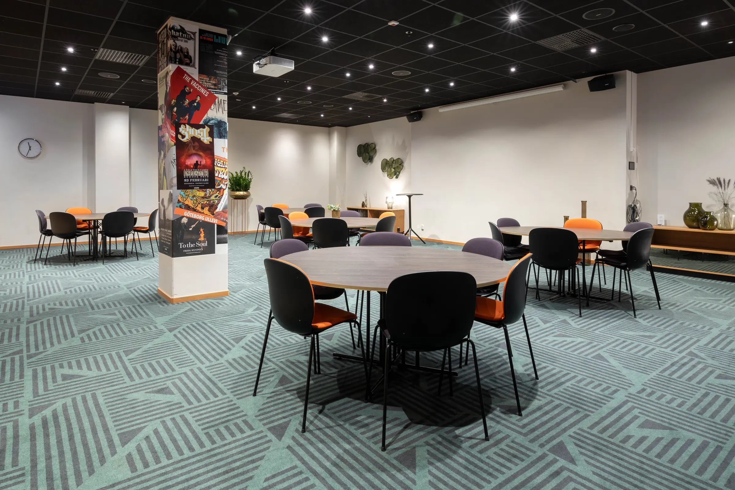 banquet hall at scandic europa in gothenburg