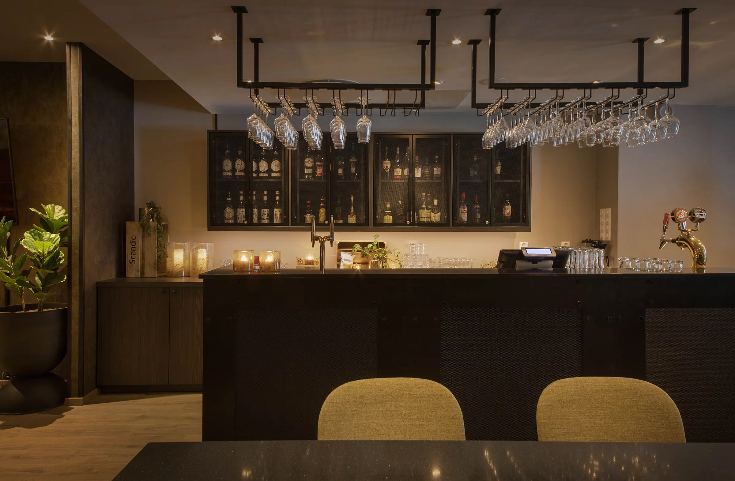 bar of scandic oslo city in norway