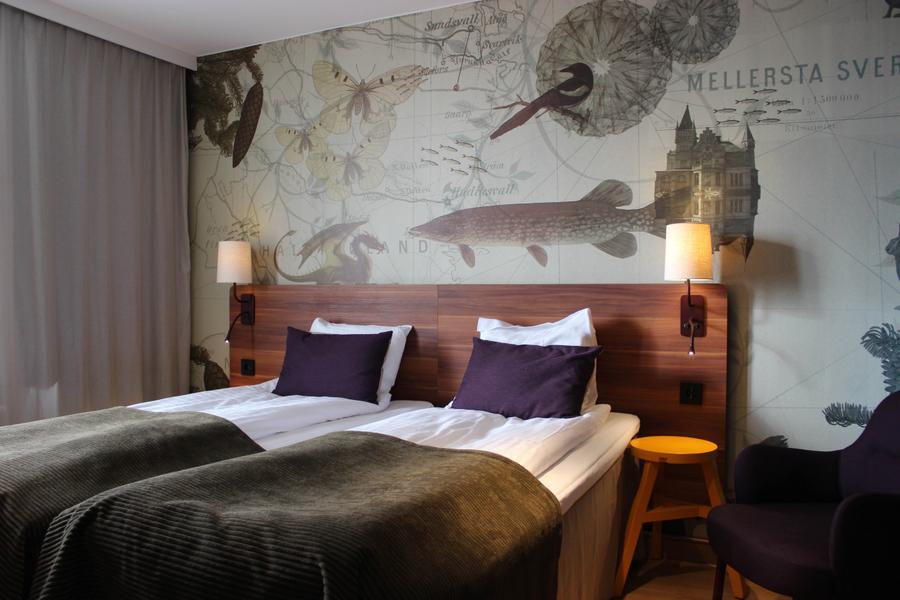 Scandic Sundsvall Nord, Standard room twin, family room, superior room