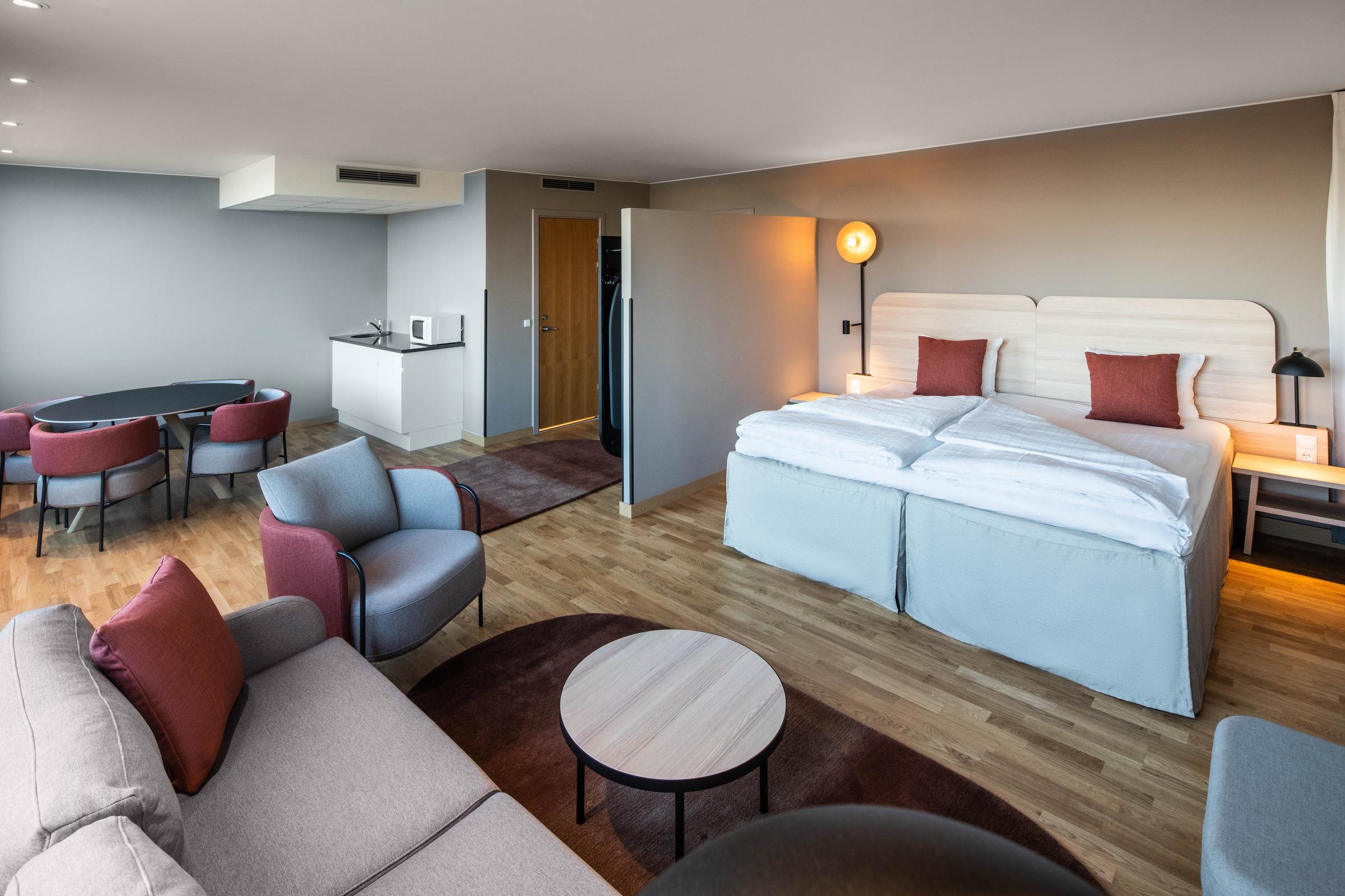 master suite at scandic sydhavnen in copenhagen