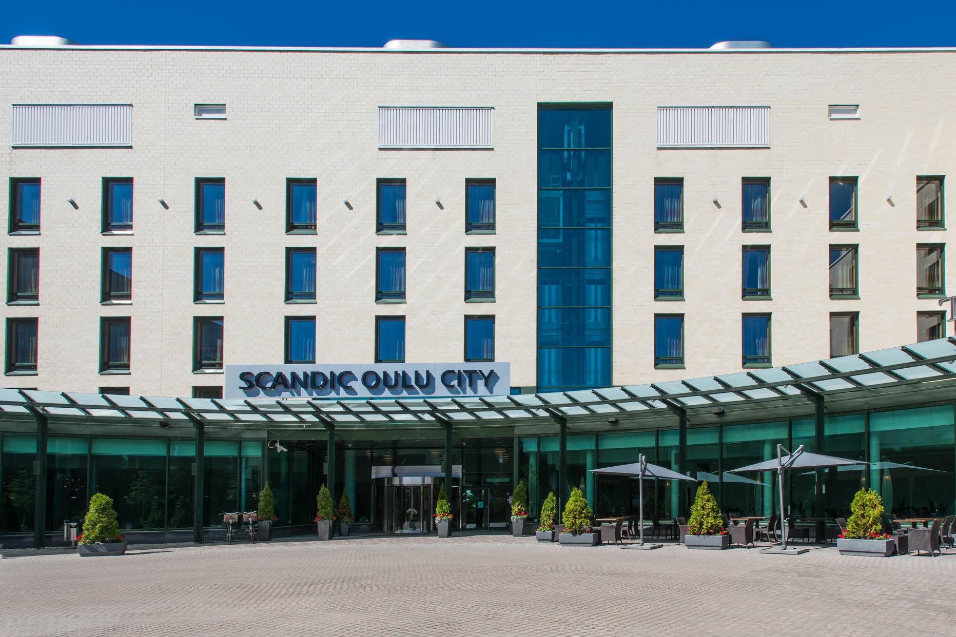 exterior scandic oulu city hotel finland