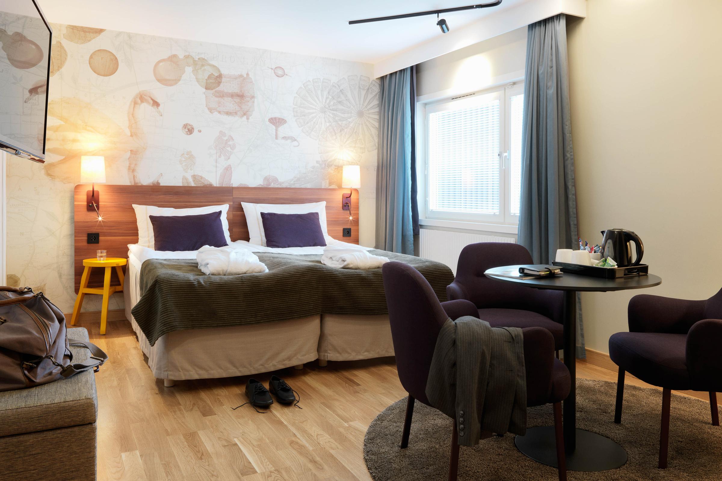 Twin Superior room Scandic Orebro Vast