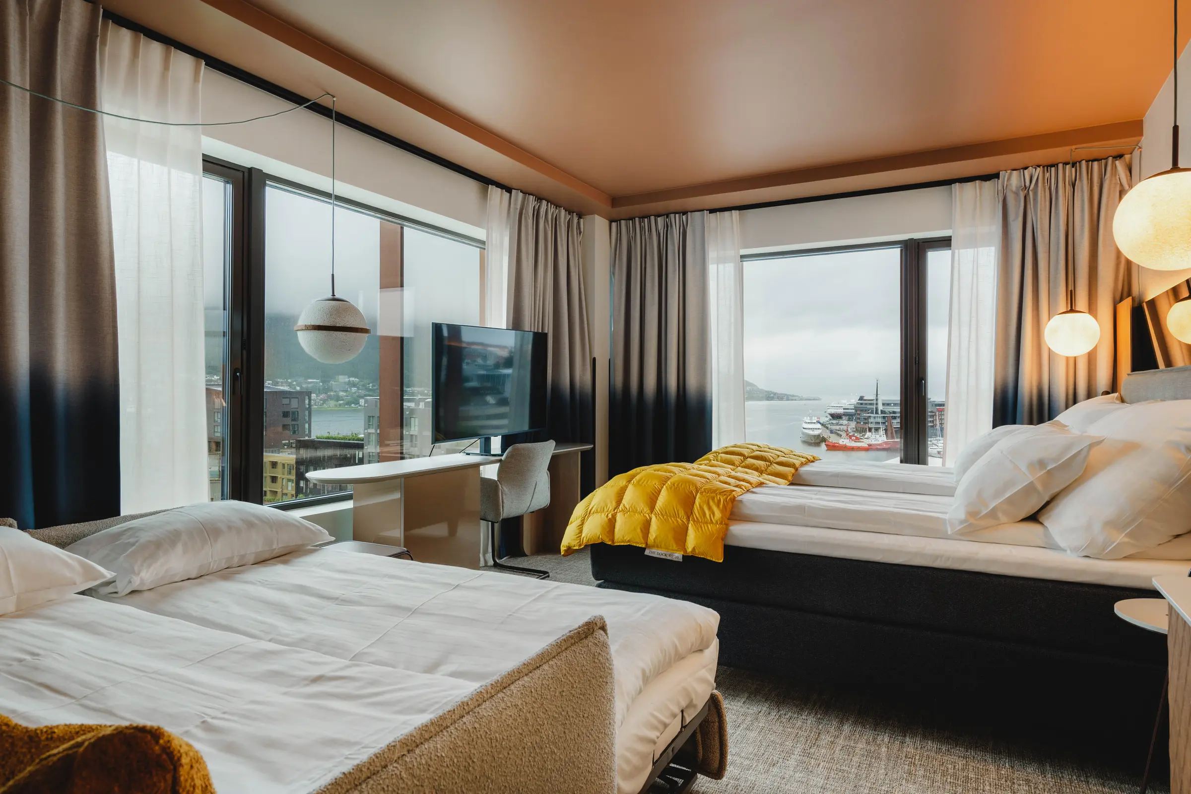 standard room at the dock 6939 by scandic in tromso